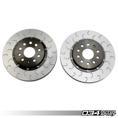  034 2-Piece Floating Rear Brake Rotor Upgrade MQB/MQB EVO